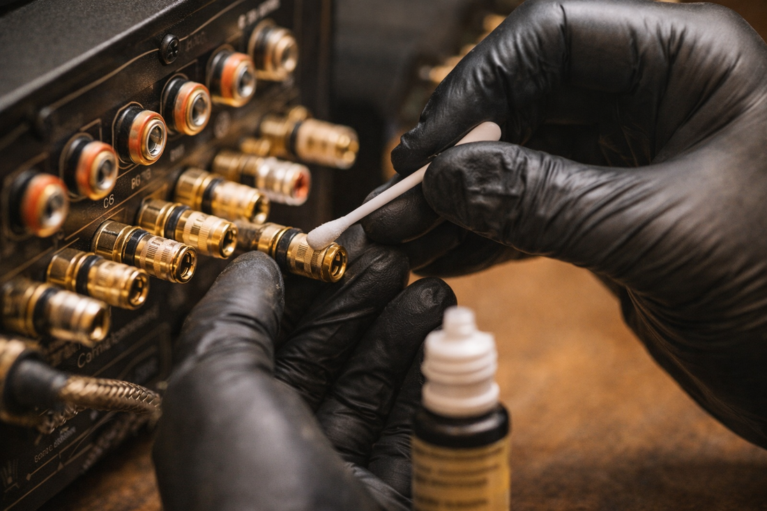 Pourquoi et comment nettoyer ses connecteurs audio