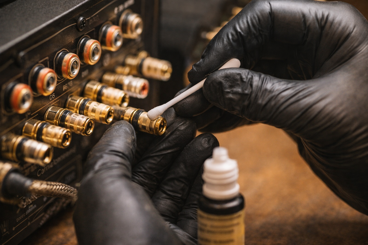 Pourquoi et comment nettoyer ses connecteurs audio