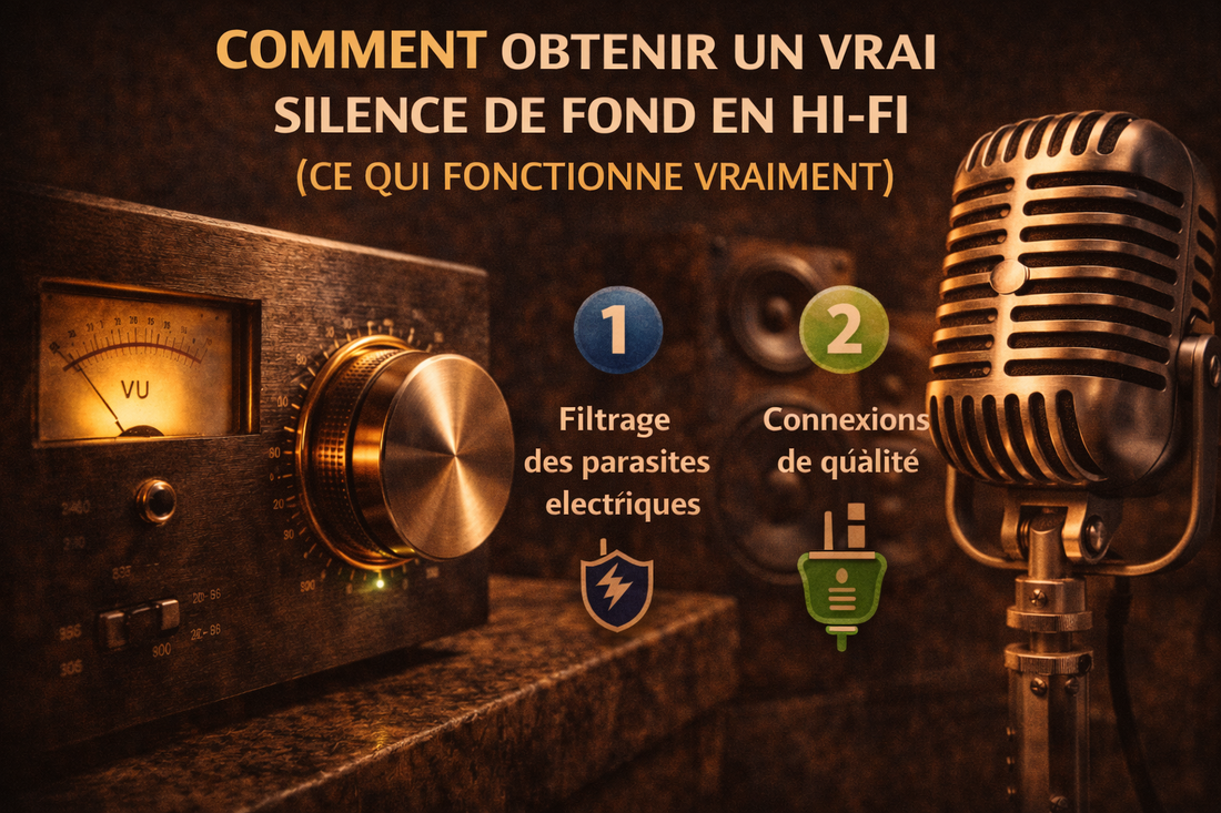Comment obtenir un vrai silence de fond en Hi-Fi (ce qui fonctionne vraiment)