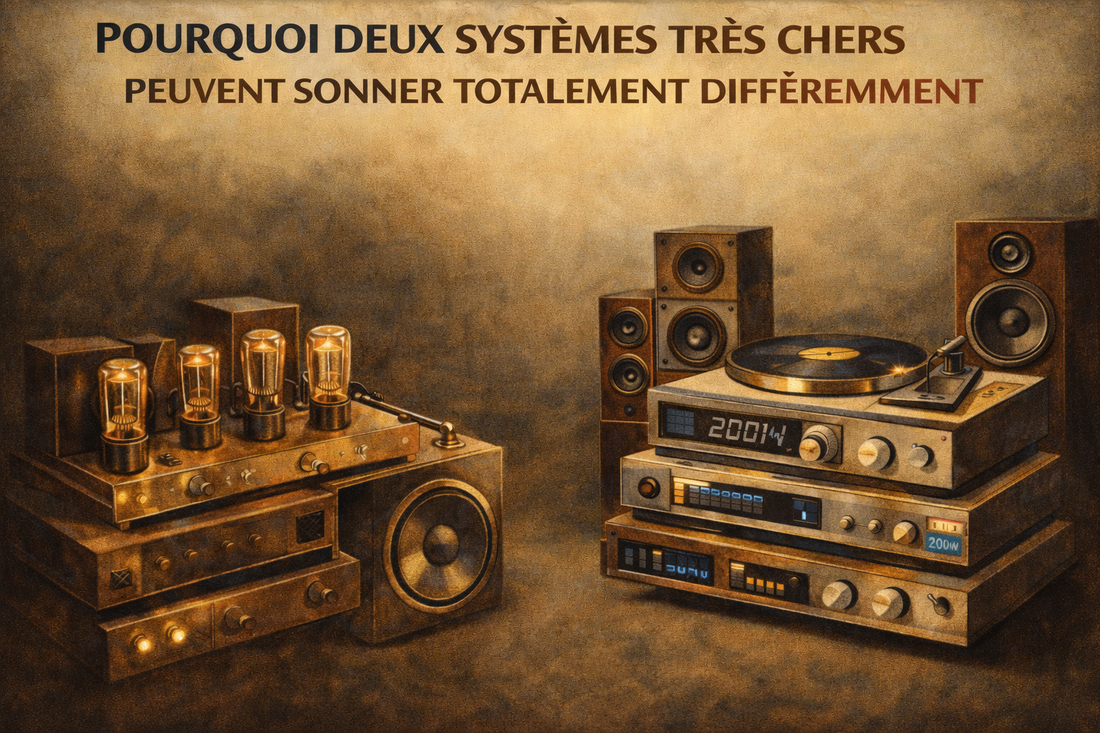 Pourquoi deux systèmes très chers peuvent sonner totalement différemment