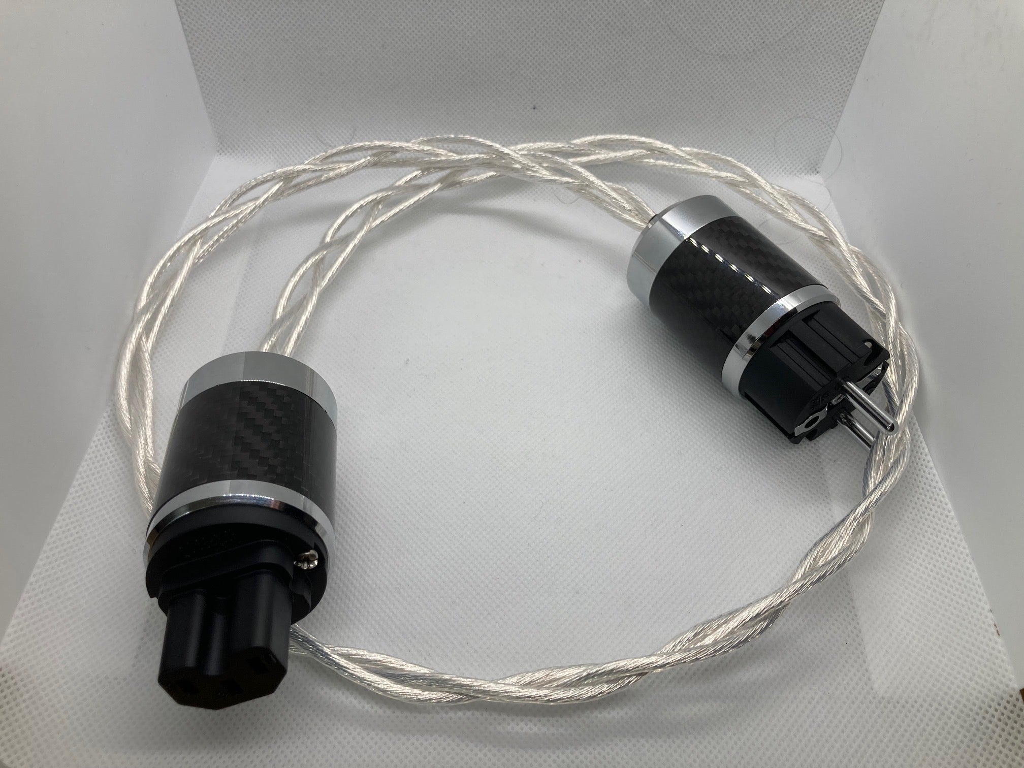 ELISE Sylver Wave Cable Secteur Plaque Argent